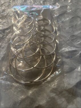 Gold Hoop Earring Set — Classic Sliver Tone Hoops for Women